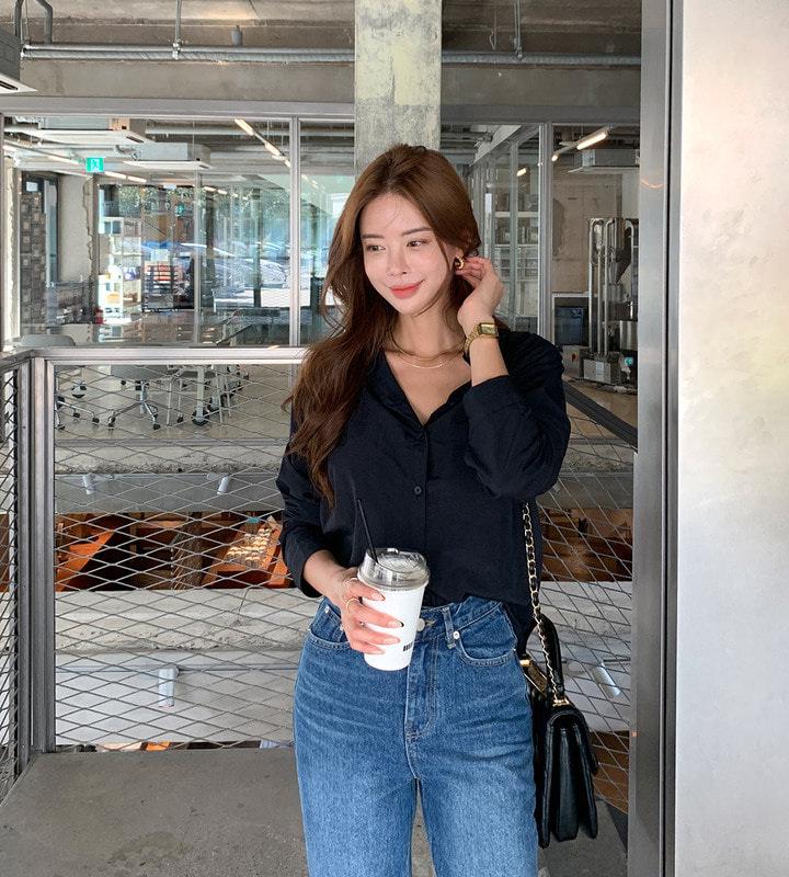2026 Spring & Autumn Korean Chic Classic Long-Sleeve Women s Shirt One Size чорний
2026 Spring & Autumn Korean Chic Classic Long-Sleeve Women s Shirt One Size чорний