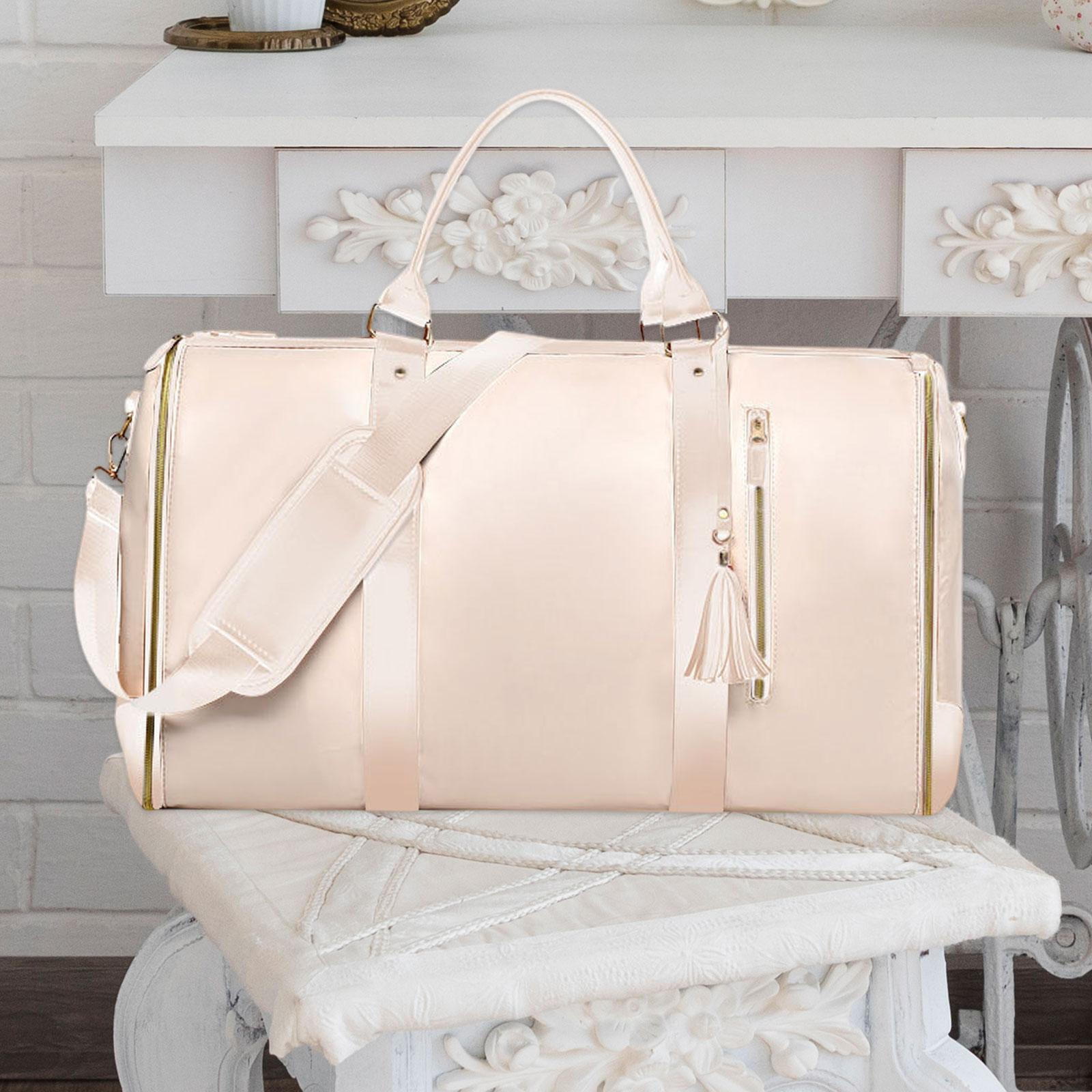 Сумка Carry on для жіночого одягу з легким регульованим ременем Duffle Beige
Сумка Carry on для жіночого одягу з легким регульованим ременем Duffle Beige