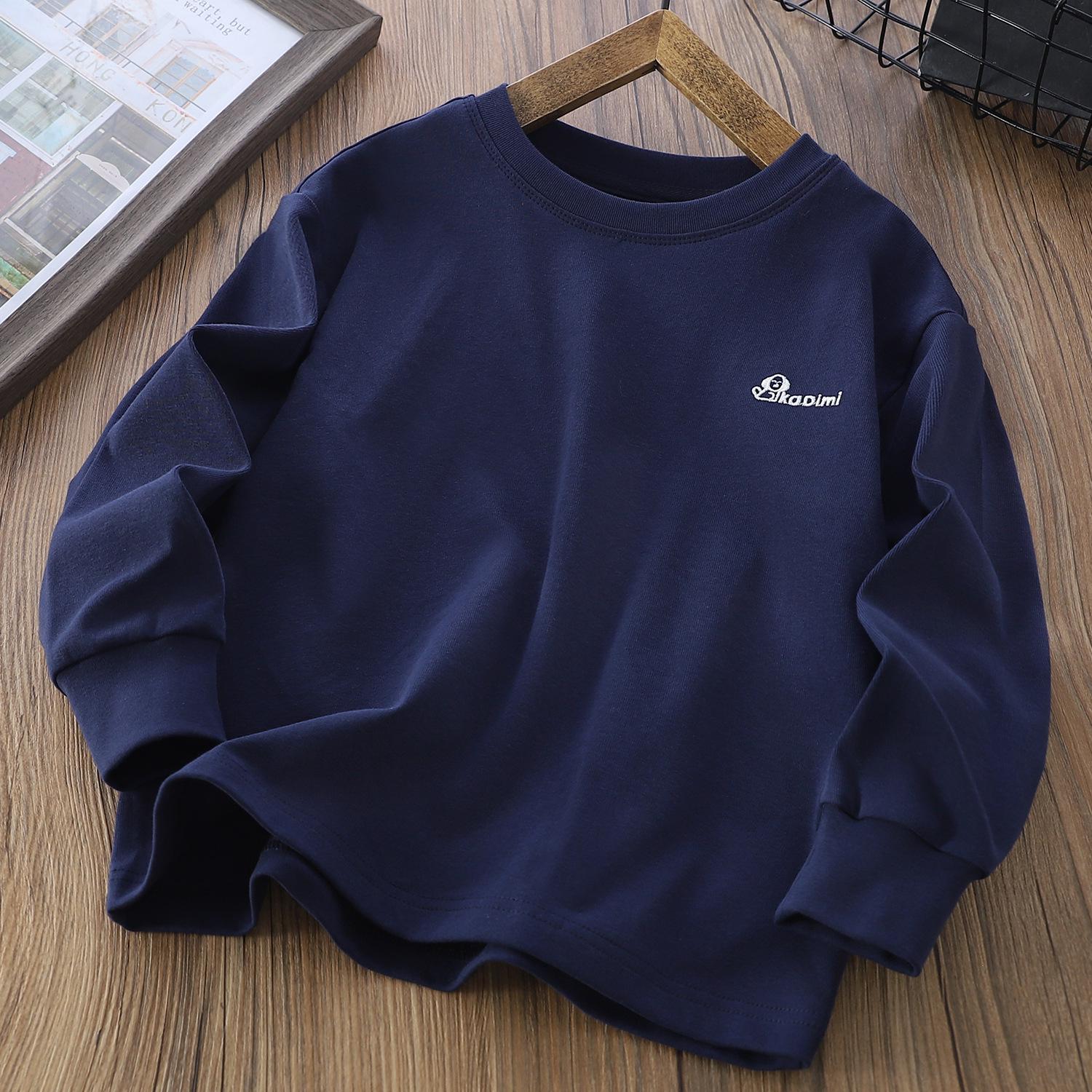 2025 Осень Детский Топ Базового Слоя с Круглым Вырезом и Длинным Рукавом Однотонный 140cm темно-синий
2025 Осень Детский Топ Базового Слоя с Круглым Вырезом и Длинным Рукавом Однотонный 140cm темно-синий