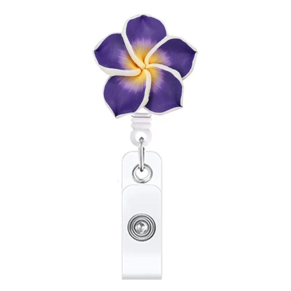 Polymer Clay Badge Reel Card Holder Flower Shape Name Tag Badge Reels Nurse Supplies фіолетовий
Polymer Clay Badge Reel Card Holder Flower Shape Name Tag Badge Reels Nurse Supplies фіолетовий