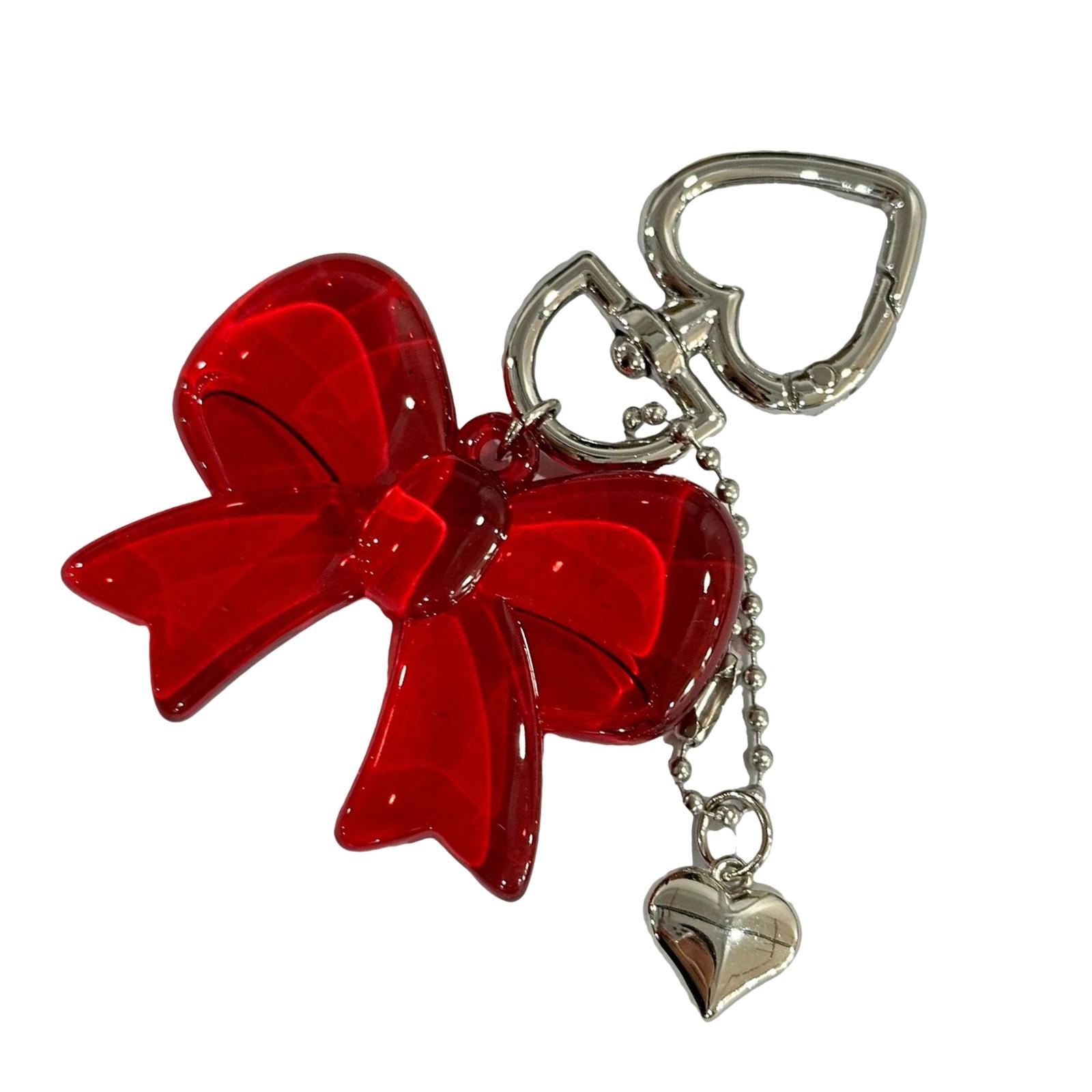 Multi Purpose Fashion Pendant Keychain Trendsetting Heart Keychain with Bowknot Stylish Key Adornment for Bag and Keys 1
Multi Purpose Fashion Pendant Keychain Trendsetting Heart Keychain with Bowknot Stylish Key Adornment for Bag and Keys 1