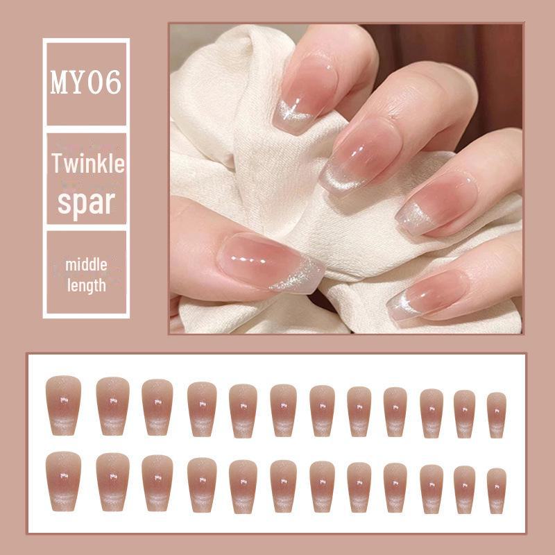 Ногти Chasing Light с кристаллами кошачьего глаза: Изготовленные вручную, съемные, с ярким ромбовидным дизайном, для создания модных, стильных образов.
Ногти Chasing Light с кристаллами кошачьего глаза: Изготовленные вручную, съемные, с ярким ромбовидным дизайном, для создания модных, стильных образов.