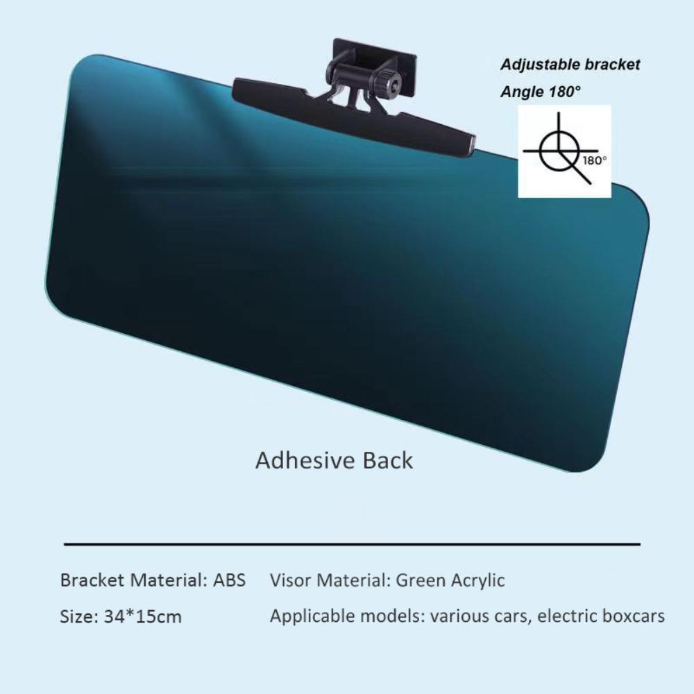 Adjustable Car Visor Extender ABS Windshield Sun Blocker Easy Installation Sun Visor Extension Car Adhesive Back
Adjustable Car Visor Extender ABS Windshield Sun Blocker Easy Installation Sun Visor Extension Car Adhesive Back