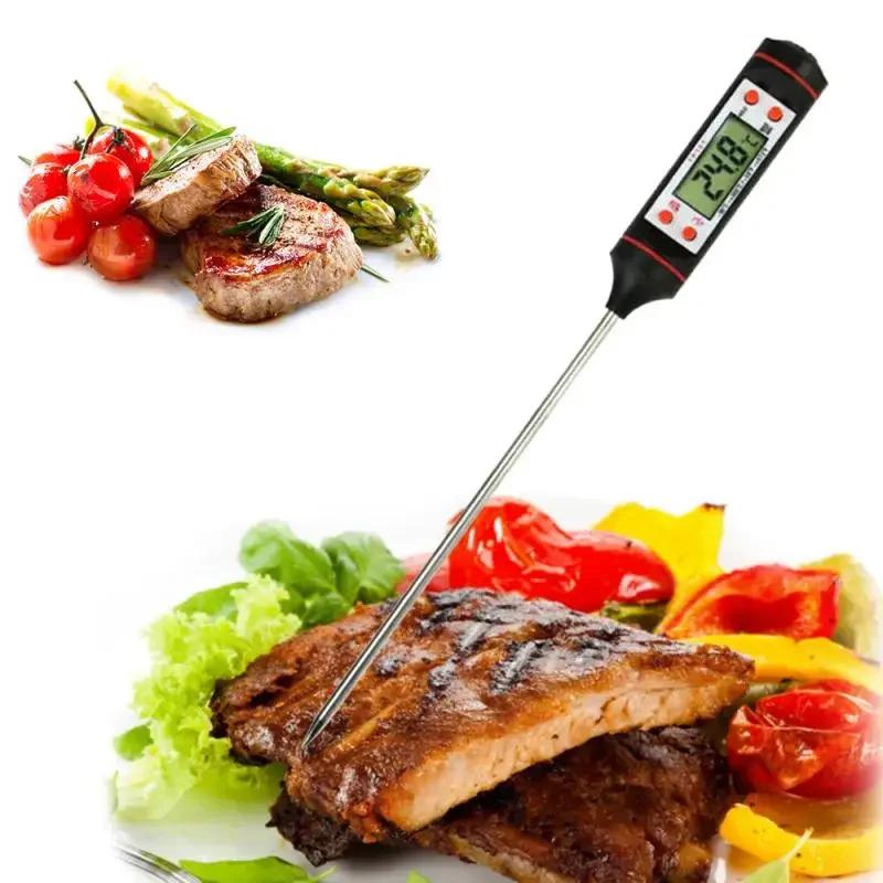 Цифровой термометр Кухонный термометр для мяса, воды, молока, приготовления пищи, зонд для барбекю, электронный термометр для духовки, кухонные принадлежности белый
Цифровой термометр Кухонный термометр для мяса, воды, молока, приготовления пищи, зонд для барбекю, электронный термометр для духовки, кухонные принадлежности белый