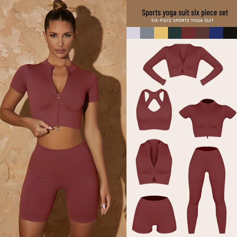 Cross-Border Yoga Suit: Moisture-Wicking, Breathable, Stretchy, Quick-Dry, Fashionable Fitness Top & High-End Set. Medium армія зелений колір
Cross-Border Yoga Suit: Moisture-Wicking, Breathable, Stretchy, Quick-Dry, Fashionable Fitness Top & High-End Set. Medium армія зелений колір