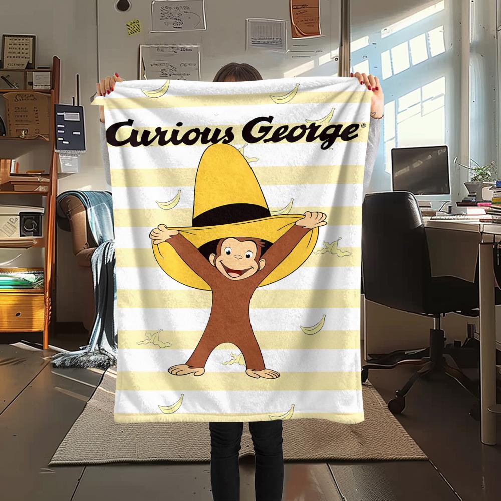 Curious George Print Flannel Blanket,High quality Comfortable for All Seasons,Home Decor,Warmth and Comfort,Perfect for Christmas Gifts 80cm x 120cm
Curious George Print Flannel Blanket,High quality Comfortable for All Seasons,Home Decor,Warmth and Comfort,Perfect for Christmas Gifts 80cm x 120cm