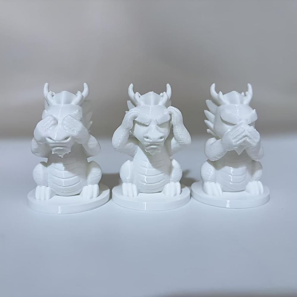 Three Piece Set of Black Dragon Decorative Statues, Suitable for Home Decor, Perfect Gifts for Holidays and Birthdays, Etc белый
Three Piece Set of Black Dragon Decorative Statues, Suitable for Home Decor, Perfect Gifts for Holidays and Birthdays, Etc белый
