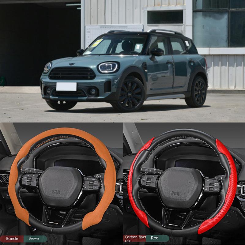 Универсальный автомобильный чехол на руль для MINI, нескользящий автомобильный чехол из углеродного волокна, украшение интерьера автомобиля Suede Black A
Универсальный автомобильный чехол на руль для MINI, нескользящий автомобильный чехол из углеродного волокна, украшение интерьера автомобиля Suede Black A