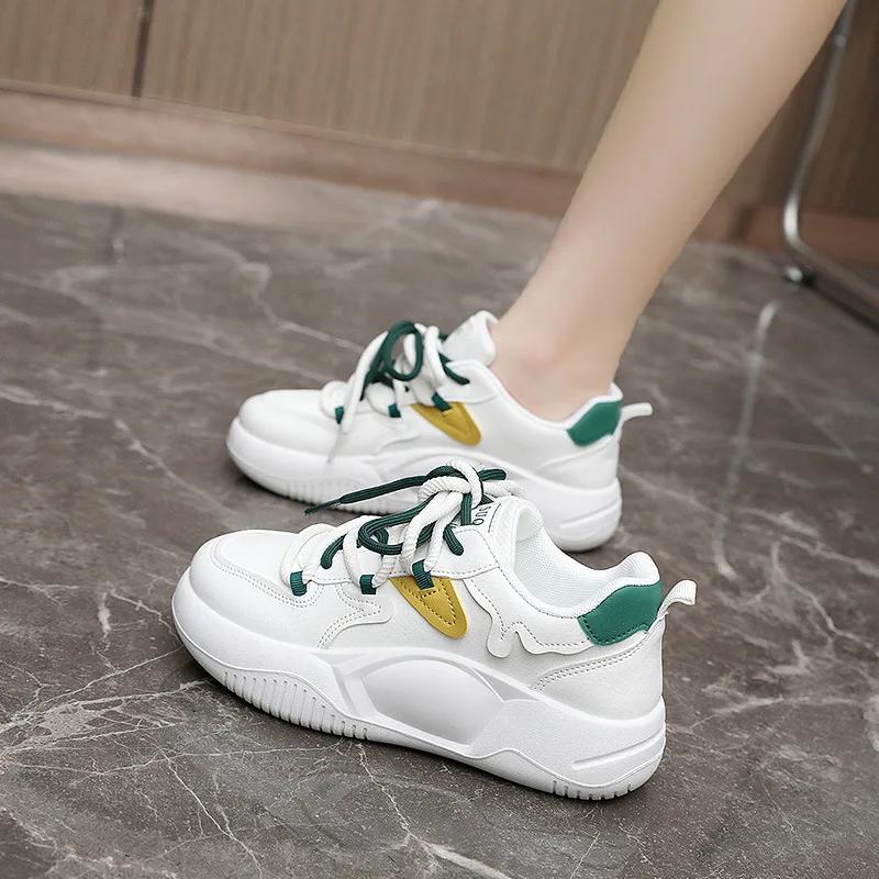 Women The New Platform Sneakers Casual Shoes Spring Autumn Little White Shoes Fashion Woman Designer Shoes De Mujer 40 зелёный
Women The New Platform Sneakers Casual Shoes Spring Autumn Little White Shoes Fashion Woman Designer Shoes De Mujer 40 зелёный