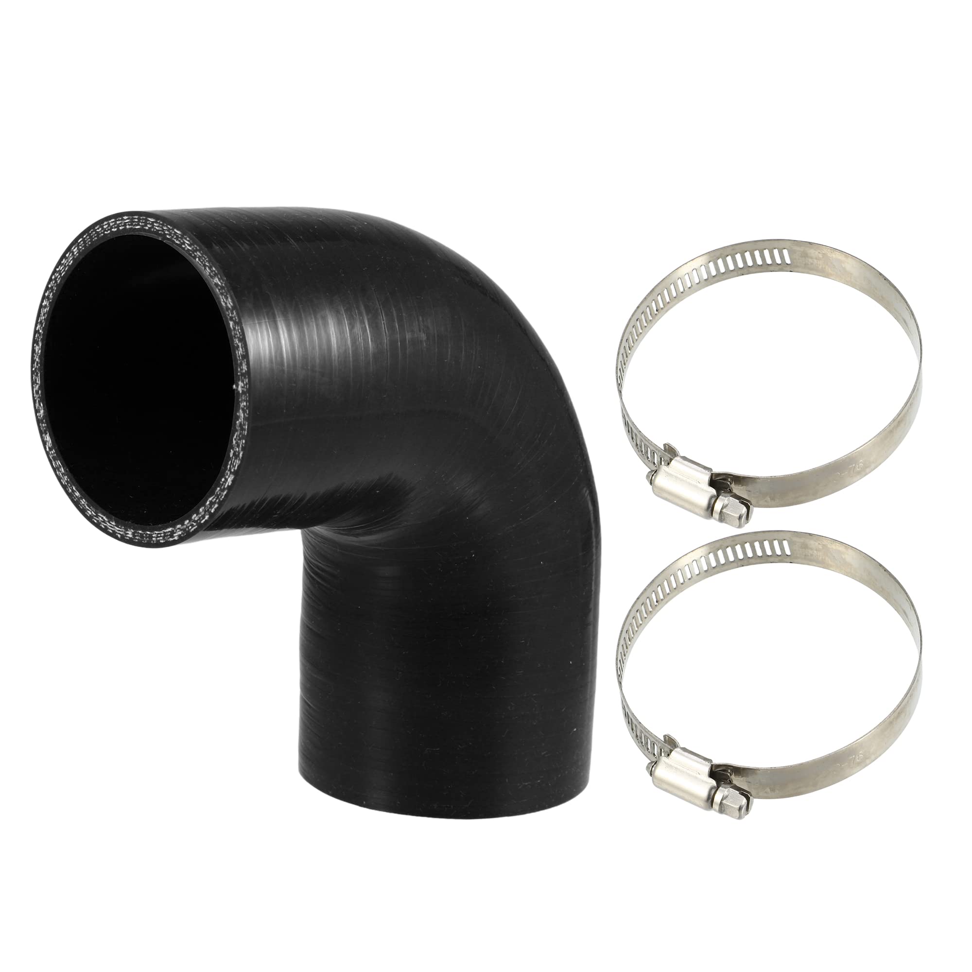 X AUTOHAUX Silicone Hose, Inner Diameter 2.5 inches (63 mm), Length 3.5 - 3.5 Inner diameter 63mm Length 90-90mm чорний
X AUTOHAUX Silicone Hose, Inner Diameter 2.5 inches (63 mm), Length 3.5 - 3.5 Inner diameter 63mm Length 90-90mm чорний