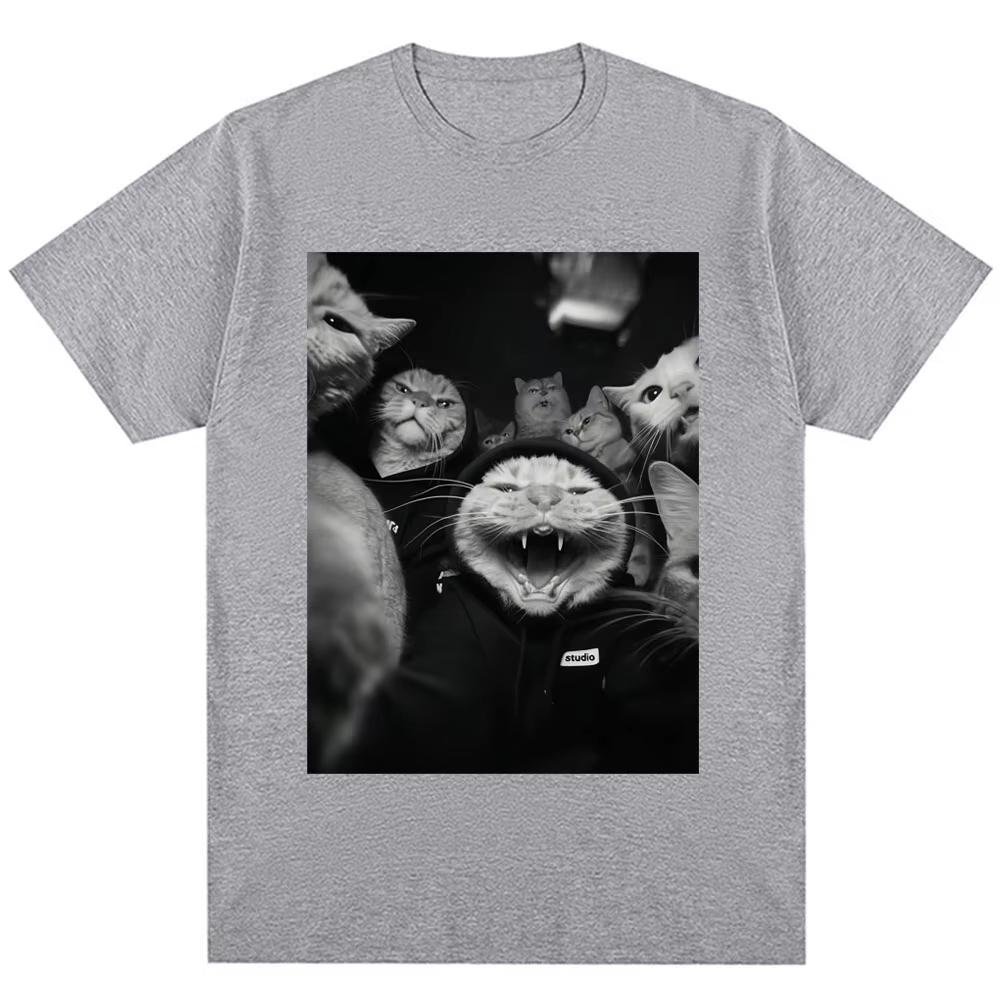 Funny Cat Gang Meme Classic T Shirt Men s Women Fashion Vintage Gothic T Shirt Oversized Cotton Casual Gifts T-shirts 5XL різнокольоровий
Funny Cat Gang Meme Classic T Shirt Men s Women Fashion Vintage Gothic T Shirt Oversized Cotton Casual Gifts T-shirts 5XL різнокольоровий