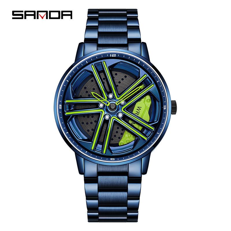 SANDA Wheel Biker Watch Stereo Hollow Wheel Watch Мужские часы для учеников младших классов средней школы, крутые кварцевые часы
SANDA Wheel Biker Watch Stereo Hollow Wheel Watch Мужские часы для учеников младших классов средней школы, крутые кварцевые часы