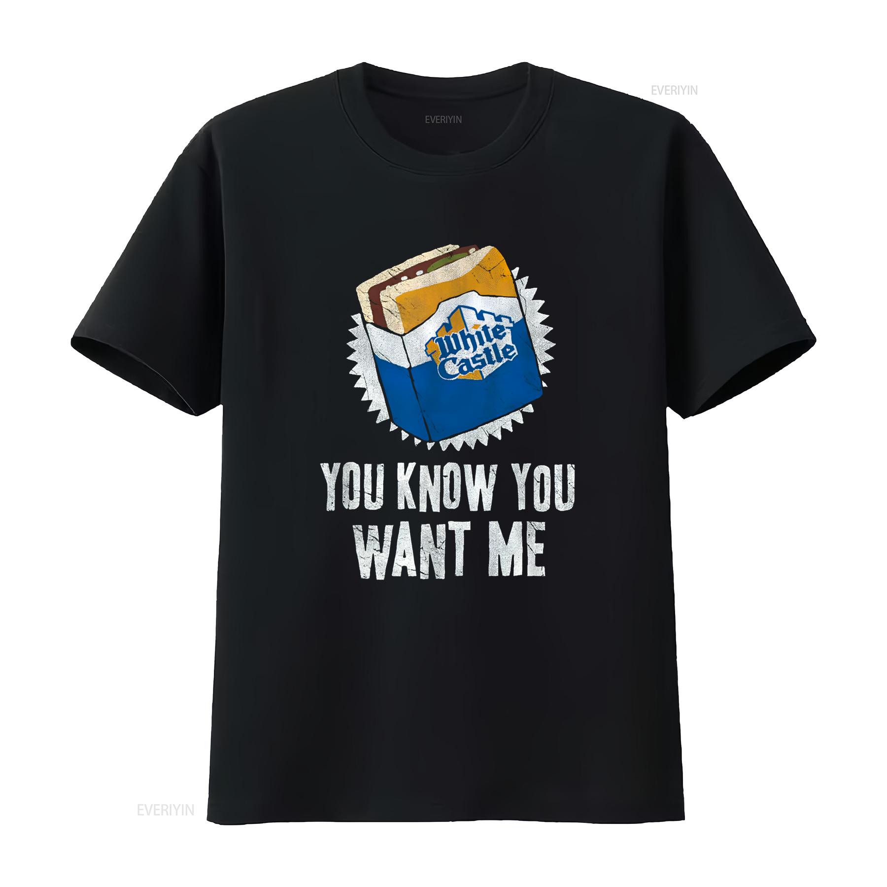 White Castle You Know Want Me T Shirt vintage Washed graphic designer clothes Slightly Top For Everyday Wear fashion Casual 4XL
White Castle You Know Want Me T Shirt vintage Washed graphic designer clothes Slightly Top For Everyday Wear fashion Casual 4XL