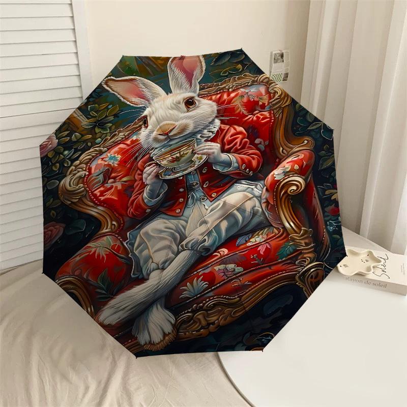 1PC Rabbit Tea Umbrella-8-Rib Reinforced, Automatic Open, Lightweight & Durable, Cute Fashion Accessory for Outdoor-P68
1PC Rabbit Tea Umbrella-8-Rib Reinforced, Automatic Open, Lightweight & Durable, Cute Fashion Accessory for Outdoor-P68