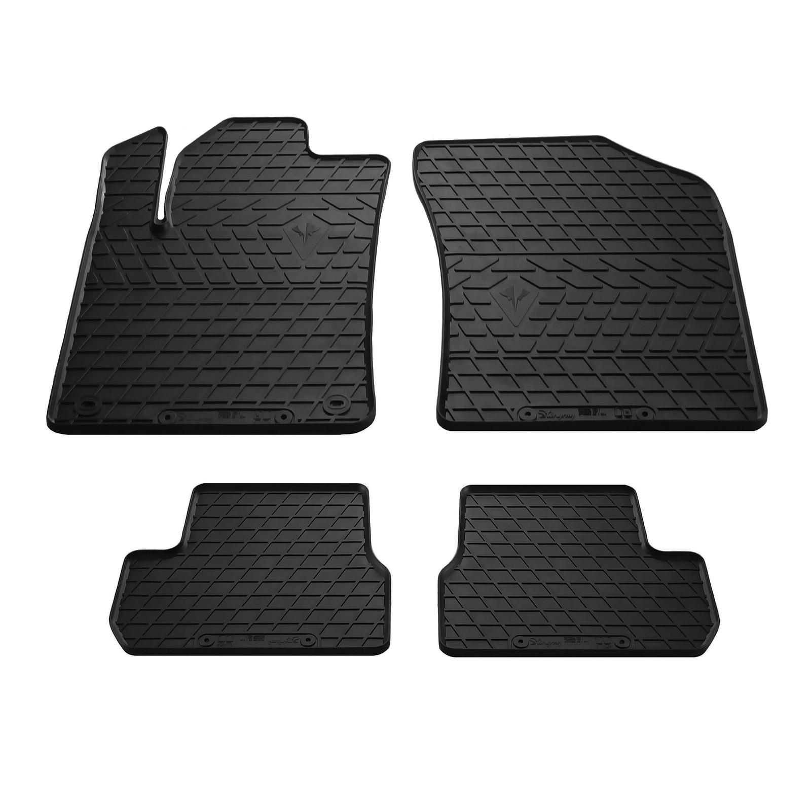 Rubber mats (4 pcs, Stingray Premium) for Citroen C-3 2009-2016 
Rubber mats (4 pcs, Stingray Premium) for Citroen C-3 2009-2016