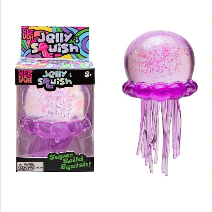 Jellyfish Squishy Fidget Toy, Silicone Octopus Water Play Squeeze Toy, Slow Rising Stress Relief Props фіолетовий
Jellyfish Squishy Fidget Toy, Silicone Octopus Water Play Squeeze Toy, Slow Rising Stress Relief Props фіолетовий