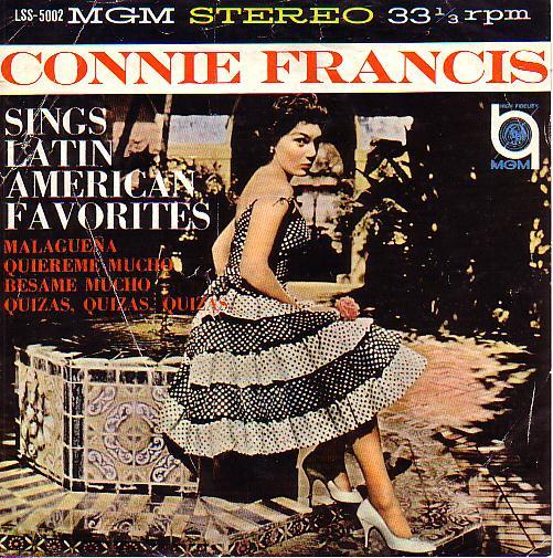 7inch Record CONNIE FRANCIS - connie francis sings latin LSS5002 MGM 1961 Japan Latin Used
7inch Record CONNIE FRANCIS - connie francis sings latin LSS5002 MGM 1961 Japan Latin Used