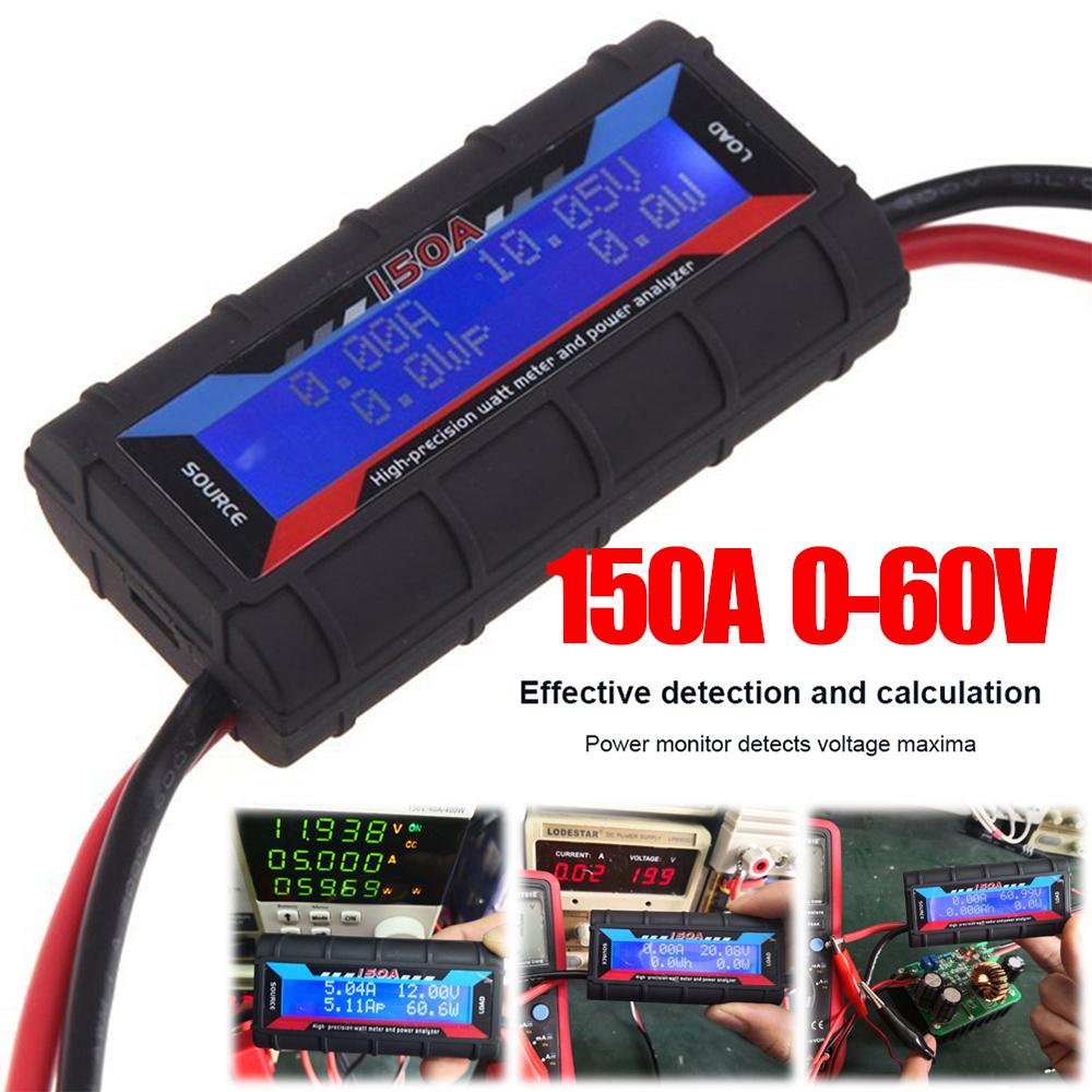 150A RC High Precision Watt Meter with Backlight LCD High Precision Current Power Analyzer Digital High-Precision Amp Watt Meter
150A RC High Precision Watt Meter with Backlight LCD High Precision Current Power Analyzer Digital High-Precision Amp Watt Meter