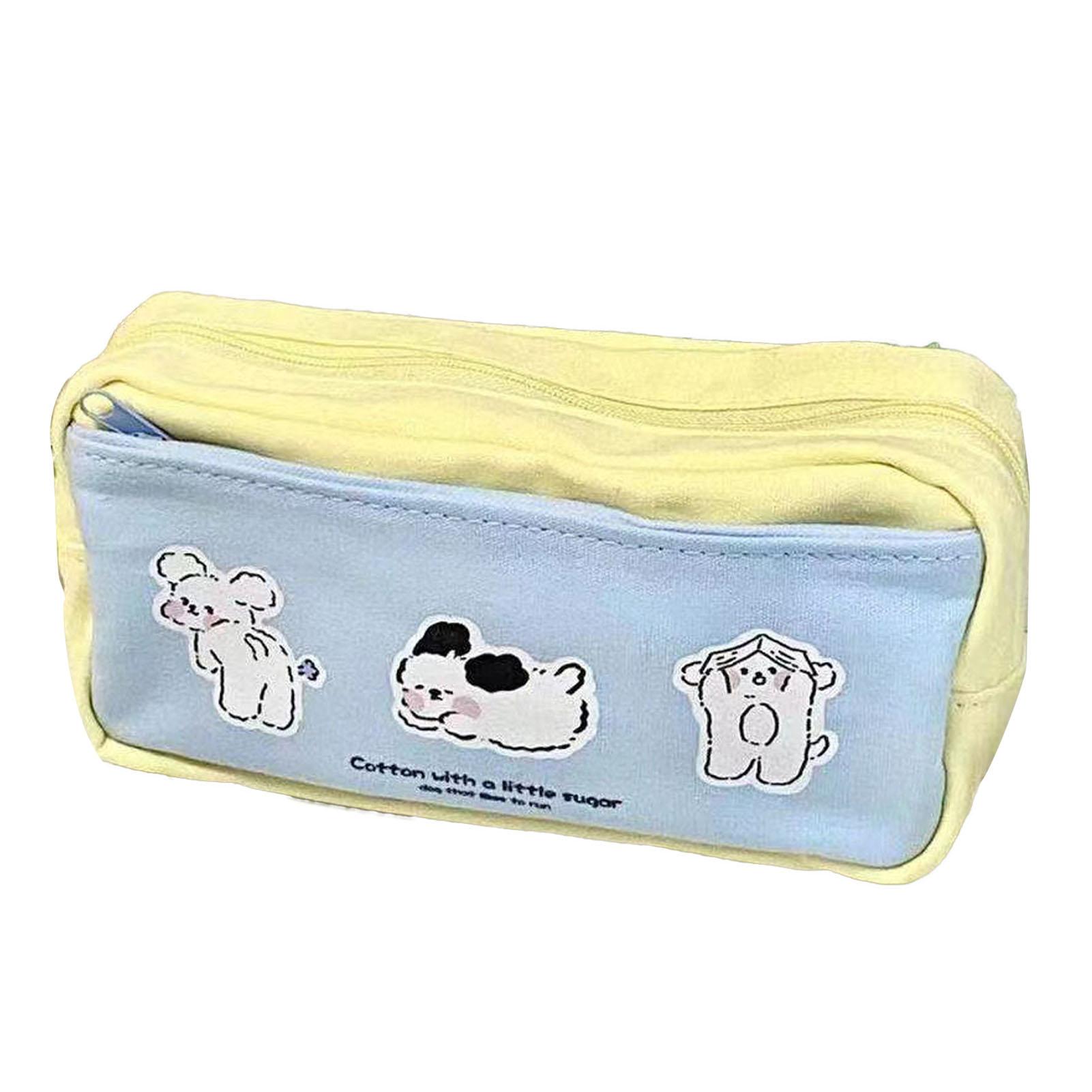 Large Pencil Case Multipurpose Cute High Capacity Multi Compartments Portable Canvas Pencil Pouch
Large Pencil Case Multipurpose Cute High Capacity Multi Compartments Portable Canvas Pencil Pouch