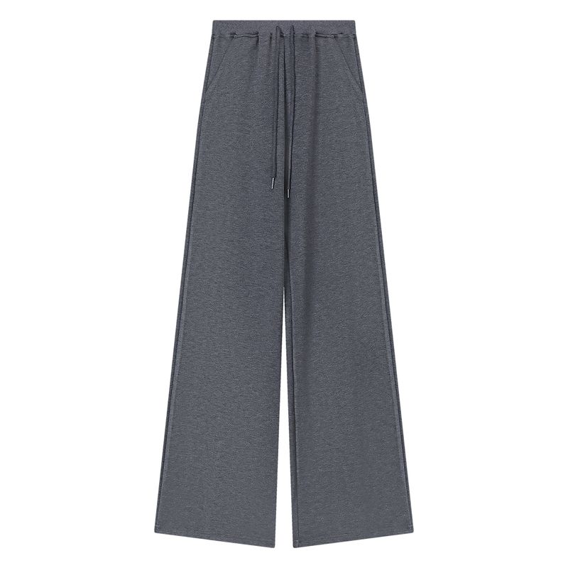 Brown Pants Idle Style Drawstring High Waist Casual Pants Women s Autumn Loose Easiest for Match Drape Wide Leg Pants Mop Pants Gray S
Brown Pants Idle Style Drawstring High Waist Casual Pants Women s Autumn Loose Easiest for Match Drape Wide Leg Pants Mop Pants Gray S