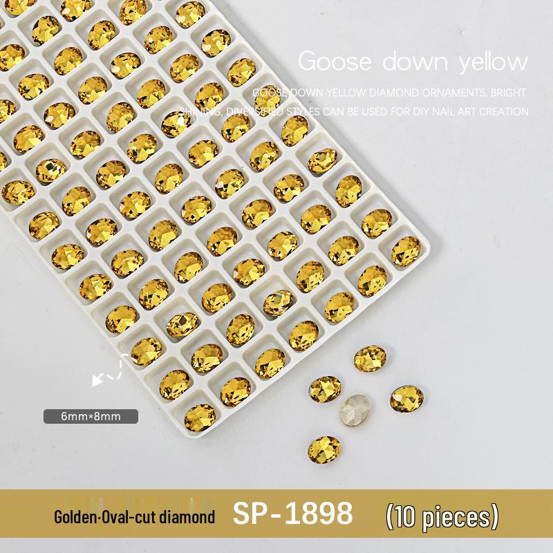 Набор страз для нейл-арта золотисто-желтого цвета: 10 кусочков (Сердце, Искаженное сердце, Персиковое сердце, Прямоугольник, Квадрат, Восьмиугольные формы)
Набор страз для нейл-арта золотисто-желтого цвета: 10 кусочков (Сердце, Искаженное сердце, Персиковое сердце, Прямоугольник, Квадрат, Восьмиугольные формы)