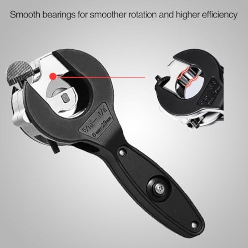 Ratchet Pipe Cutter For PVC & PPR Pipes, 8-29mm Tube Cutter With Replaceable Blades, Heavy Duty Plastic Pipe Cutter Tool China Mainland
Ratchet Pipe Cutter For PVC & PPR Pipes, 8-29mm Tube Cutter With Replaceable Blades, Heavy Duty Plastic Pipe Cutter Tool China Mainland