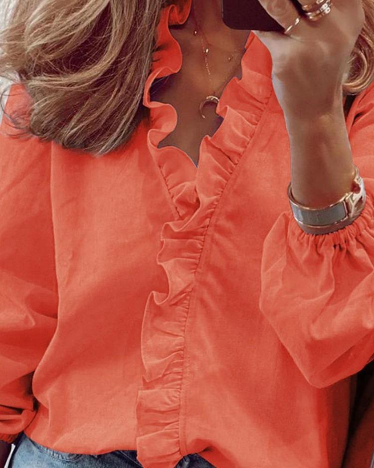 Модная женская рубашка с цветочным принтом и оборками, с длинным рукавом, топы с надписями 5XL
Модная женская рубашка с цветочным принтом и оборками, с длинным рукавом, топы с надписями 5XL