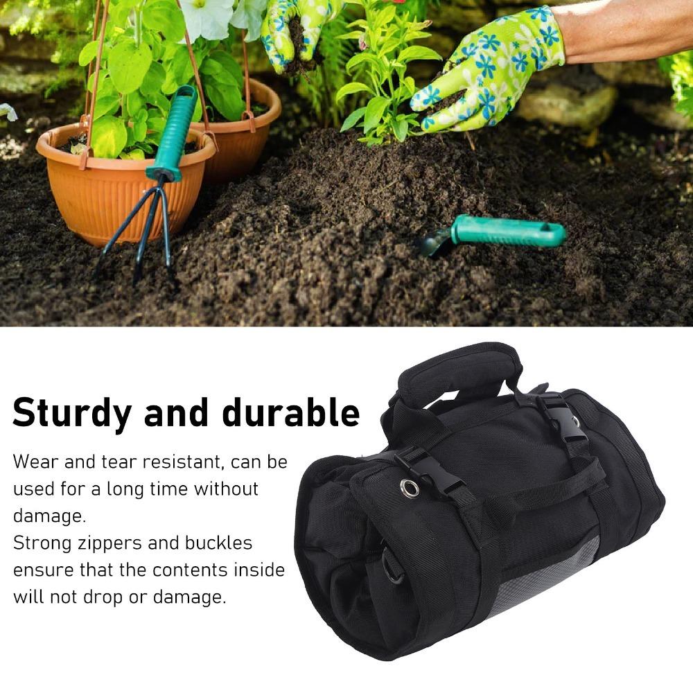 Oxford Cloth Tool Roll Organizer Professional Multipurpose Tool Bag Tool Organizer Gardening чорний
Oxford Cloth Tool Roll Organizer Professional Multipurpose Tool Bag Tool Organizer Gardening чорний
