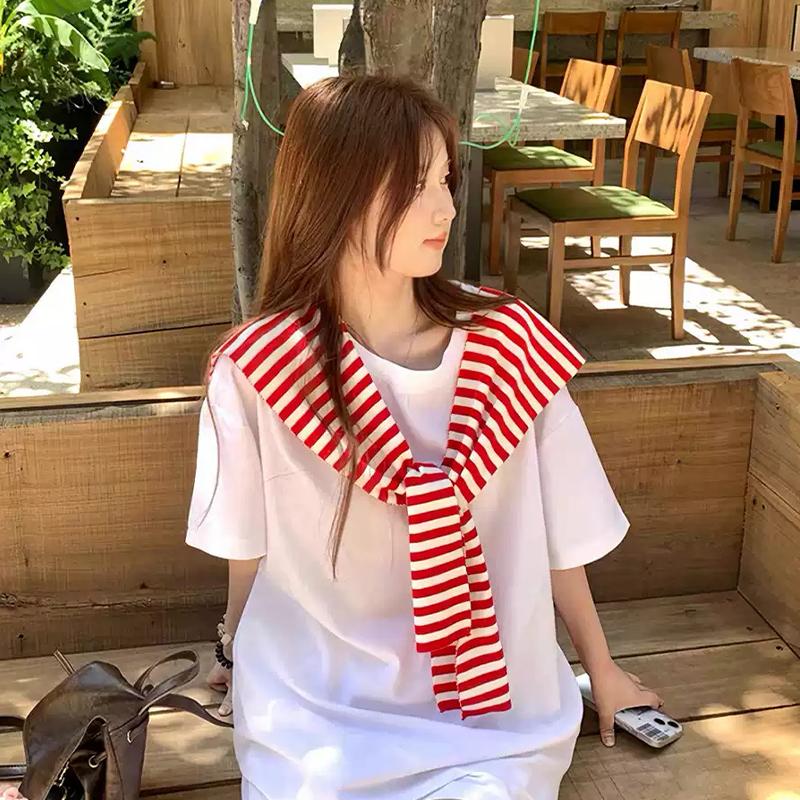Red And White Striped Shawl Versatile High-End Women S Outerwear Knitted Scarf червоний
Red And White Striped Shawl Versatile High-End Women S Outerwear Knitted Scarf червоний