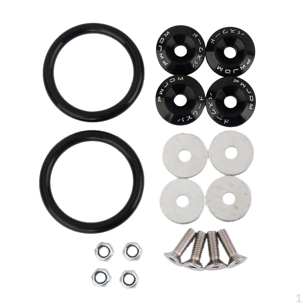 Fasteners Bolt Kit for Car Bumper Hatch Lid Black
Fasteners Bolt Kit for Car Bumper Hatch Lid Black