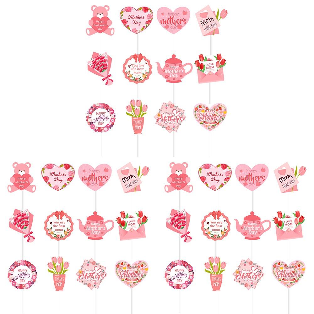 36pcs Mom Letter Cupcake Topper Love Bear Flower Mothers Day Gift Decor Birthday Party 36pcs
36pcs Mom Letter Cupcake Topper Love Bear Flower Mothers Day Gift Decor Birthday Party 36pcs