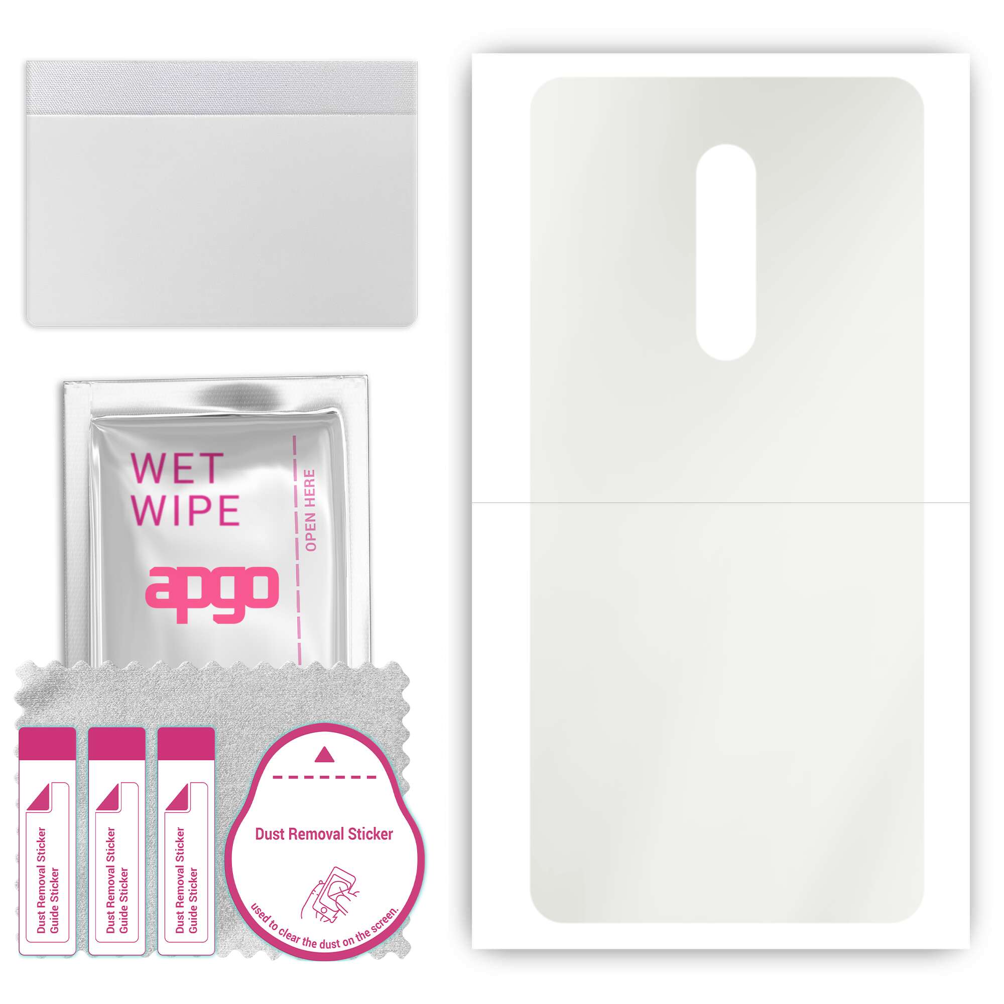 apgo MATTE Protective Skin Sticker for the back compatible with Nokia 5, Wrap Film, Hydrogel Film, Flexible, Soft TPU with positioning layer easy inst
apgo MATTE Protective Skin Sticker for the back compatible with Nokia 5, Wrap Film, Hydrogel Film, Flexible, Soft TPU with positioning layer easy inst