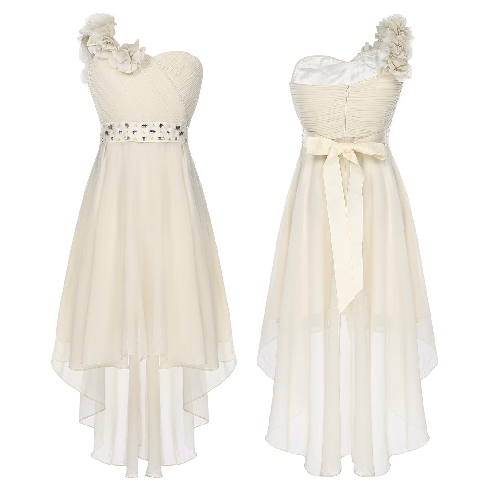 Girls Junior Chiffon One Shoulder Asymmetrical Hem Bridesmaid Party Dance Prom Gown Dress 15-16 Years шампанського
Girls Junior Chiffon One Shoulder Asymmetrical Hem Bridesmaid Party Dance Prom Gown Dress 15-16 Years шампанського