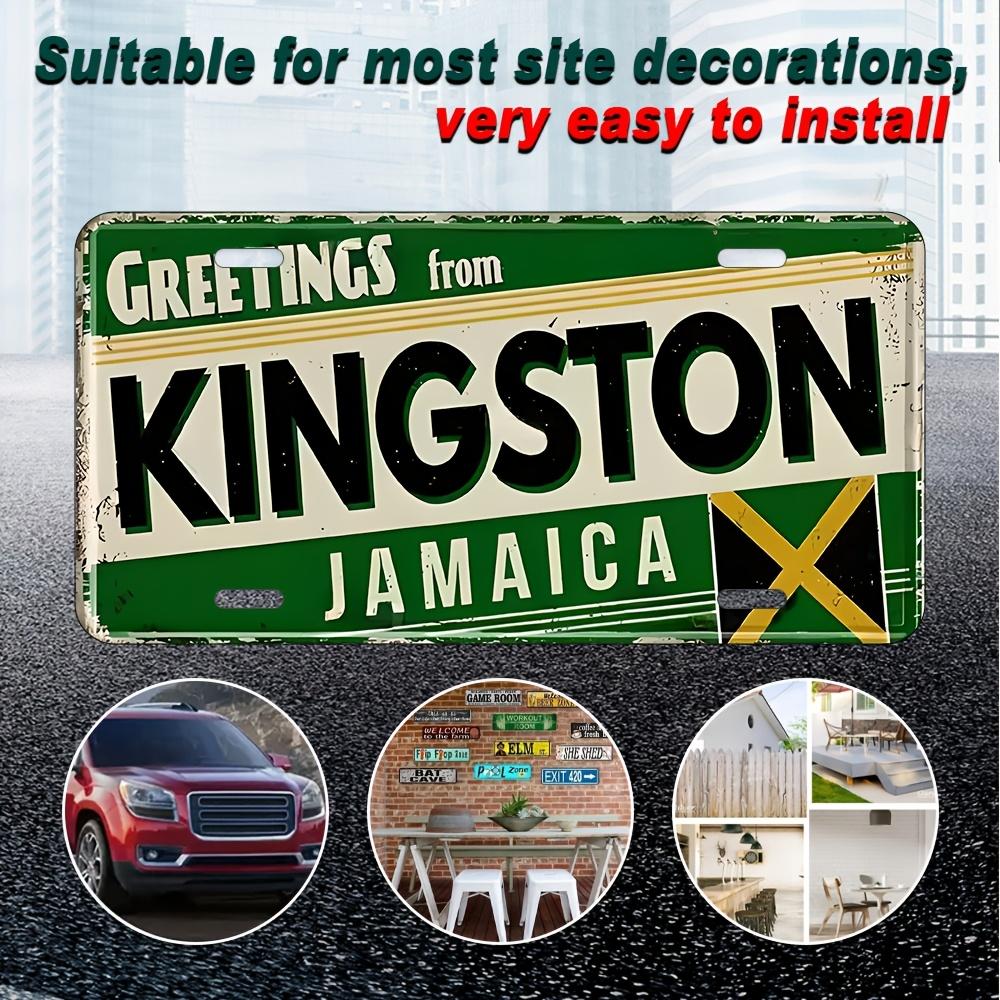 Jamaica Aluminum Decorative Sign Wall Hanging Multipurpose Retro Plaque with for Home Room Bar Cafe and Garage Decor 15x30cm(5.9x7.8inch)
Jamaica Aluminum Decorative Sign Wall Hanging Multipurpose Retro Plaque with for Home Room Bar Cafe and Garage Decor 15x30cm(5.9x7.8inch)
