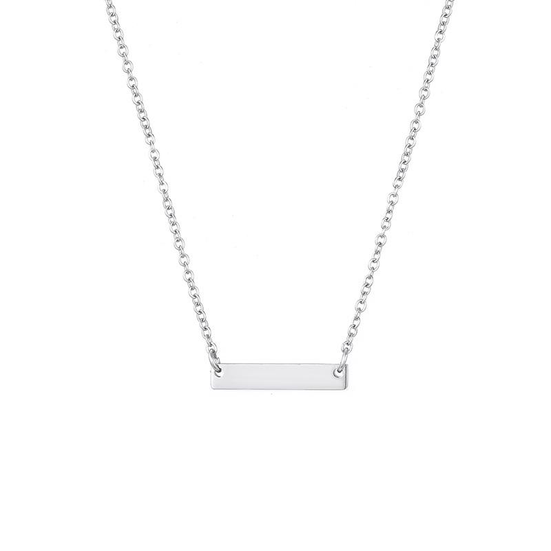 eManco Геометрическая прямоугольная подвеска Женское ожерелье-чокер из нержавеющей стали
eManco Геометрическая прямоугольная подвеска Женское ожерелье-чокер из нержавеющей стали