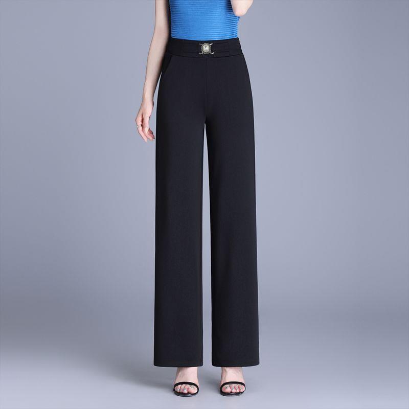 Women s Elastic High-Waisted Straight-Leg Suit Pants - Slimming, Stylish, Versatile, Wide-Leg. Perfect for Spring and Autumn. M, for 90-100 jin
Women s Elastic High-Waisted Straight-Leg Suit Pants - Slimming, Stylish, Versatile, Wide-Leg. Perfect for Spring and Autumn. M, for 90-100 jin
