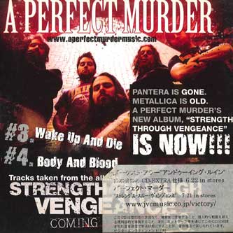 CD DARKEST HOUR,A PERFECT MURDER - Summer Of Metal DHAPM7856 VICTORY 2005 Europe Metal Used
CD DARKEST HOUR,A PERFECT MURDER - Summer Of Metal DHAPM7856 VICTORY 2005 Europe Metal Used