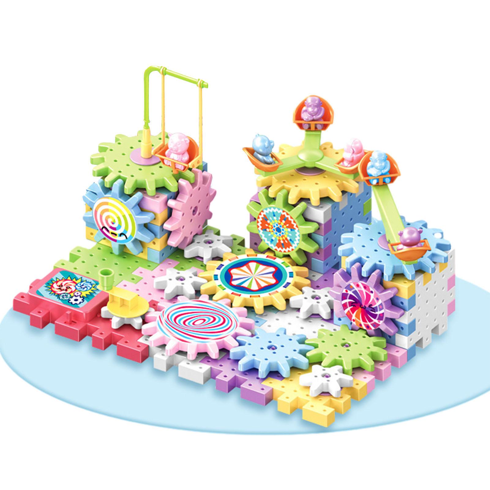 Electric DIY Spinnings Gears Building Blocks Early Educational Puzzle Toy For Boys Girls Kids
Electric DIY Spinnings Gears Building Blocks Early Educational Puzzle Toy For Boys Girls Kids
