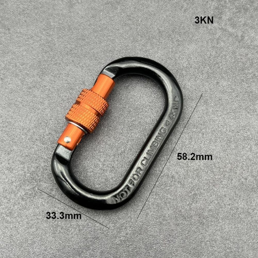 Multicolors Professional Safety Carabiner Outdoor Ascend Tool Mountaineering Protective Equipment оранжевый/чёрный
Multicolors Professional Safety Carabiner Outdoor Ascend Tool Mountaineering Protective Equipment оранжевый/чёрный