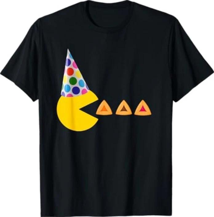 Happy Purim Video Game Eating Hamantashen Queen Esther T-Shirt XL
Happy Purim Video Game Eating Hamantashen Queen Esther T-Shirt XL