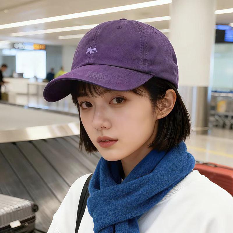 Baseball cap women s high-quality wide-brimmed face small purple visor Korean version peaked cap men M(56-58cm)
Baseball cap women s high-quality wide-brimmed face small purple visor Korean version peaked cap men M(56-58cm)