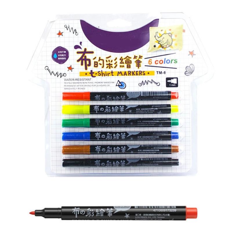 Double-Ended Fabric Markers for Clothes, Waterproof Fabric Paint Pen 6 Color 8 Color 12 Color for T-Shirts, Shoe, Canvas
Double-Ended Fabric Markers for Clothes, Waterproof Fabric Paint Pen 6 Color 8 Color 12 Color for T-Shirts, Shoe, Canvas