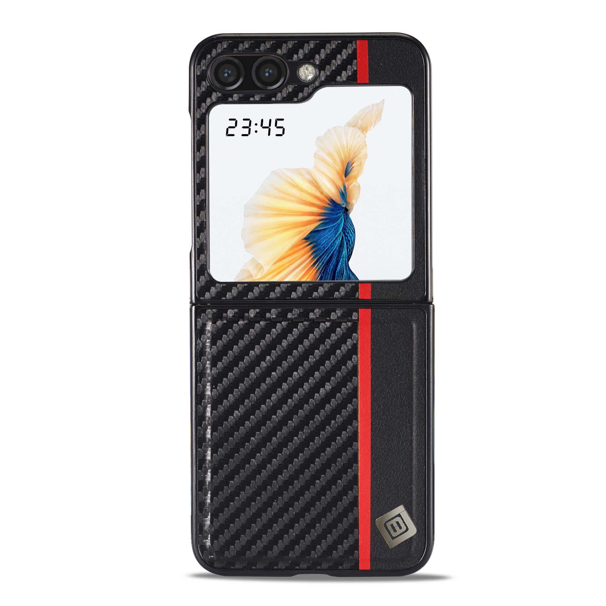 LC.IMEEK For Samsung Galaxy Z Flip5 5G Carbon Fiber Texture Phone Case PU Leather+PC Shockproof Cover A
LC.IMEEK For Samsung Galaxy Z Flip5 5G Carbon Fiber Texture Phone Case PU Leather+PC Shockproof Cover A