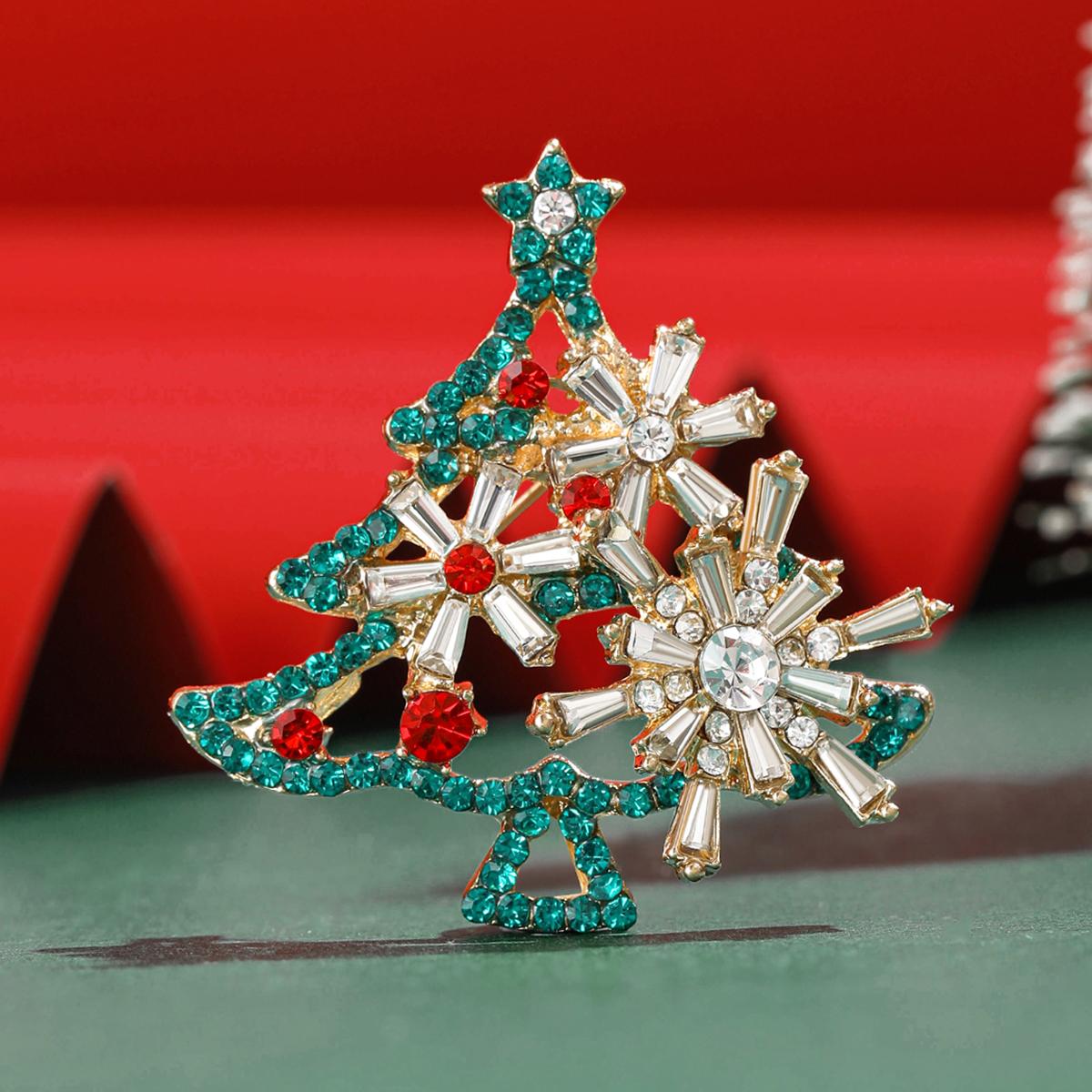 Christma’s Rhinestone Christmas Tree Brooches for Women Unisex Enamel Botanical Pins Event Party Decoration Clothes Accessories
Christma’s Rhinestone Christmas Tree Brooches for Women Unisex Enamel Botanical Pins Event Party Decoration Clothes Accessories