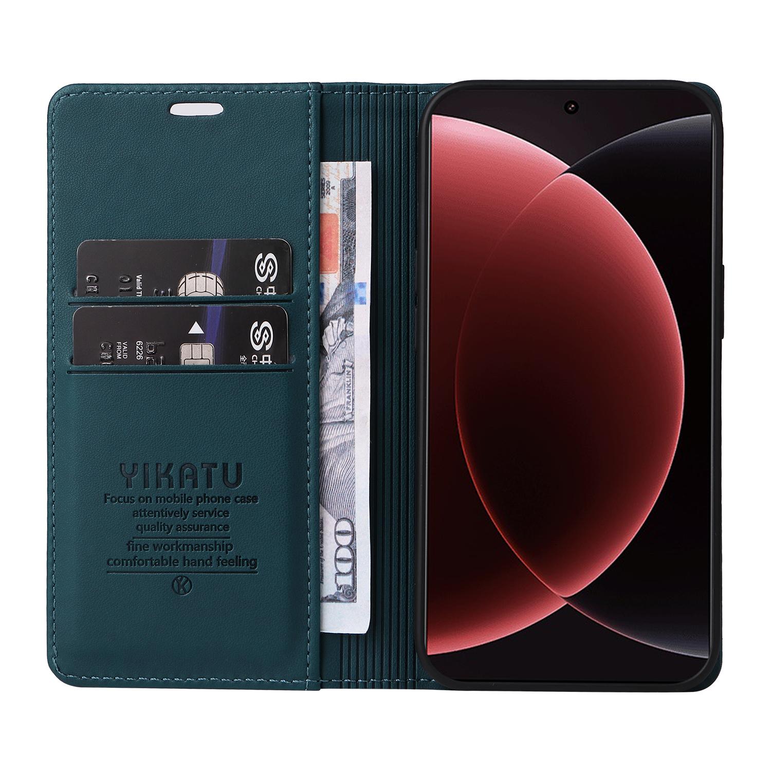 For Xiaomi 15 Ultra Wallet Case YIKATU YK- 001 PU Leather Phone Cover with Stand Brown
For Xiaomi 15 Ultra Wallet Case YIKATU YK- 001 PU Leather Phone Cover with Stand Brown