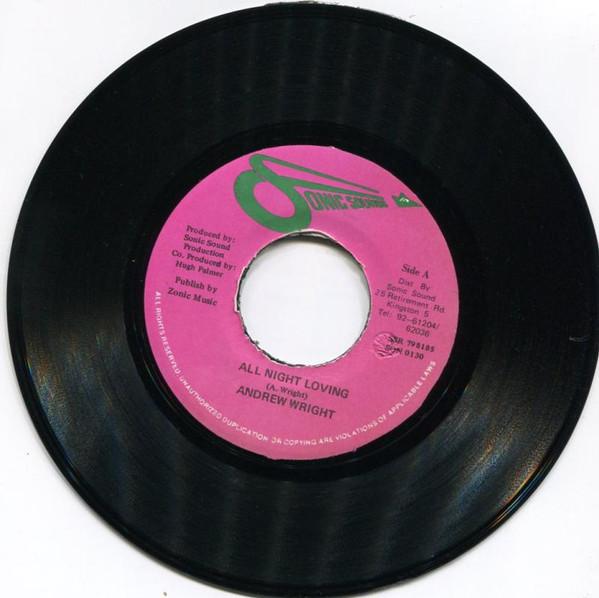 7-дюймовая пластинка ANDREW WRIGHT 5 All Night Loving NONE Sonic Sounds Ямайка Регги Ска Даб Б/У
7-дюймовая пластинка ANDREW WRIGHT 5 All Night Loving NONE Sonic Sounds Ямайка Регги Ска Даб Б/У