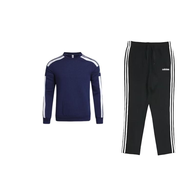 Adidas Crew Neck Pullover Long Sleeve Knit Drawstring Pants Casual Sports Set Men sets GT6639+DU0456+1 L
Adidas Crew Neck Pullover Long Sleeve Knit Drawstring Pants Casual Sports Set Men sets GT6639+DU0456+1 L
