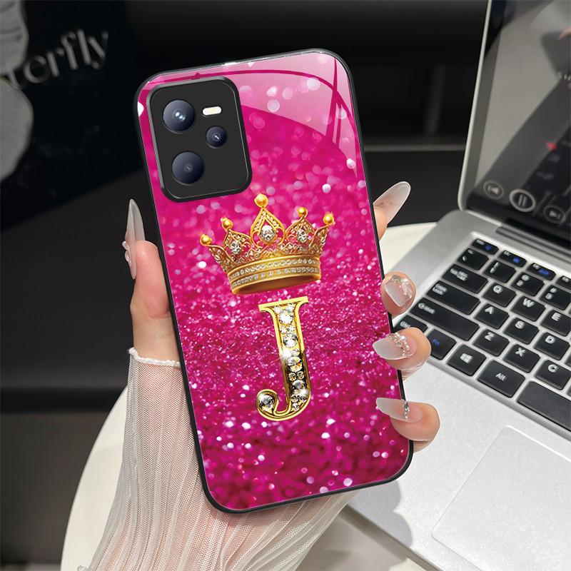 For Realme C35 Case Fashion Initial Letter Hard Tempered Glass Back Cover For Realme Narzo 50A Prime C 35 Shockproof Phone Shell realme Narzo 50A Prime
For Realme C35 Case Fashion Initial Letter Hard Tempered Glass Back Cover For Realme Narzo 50A Prime C 35 Shockproof Phone Shell realme Narzo 50A Prime