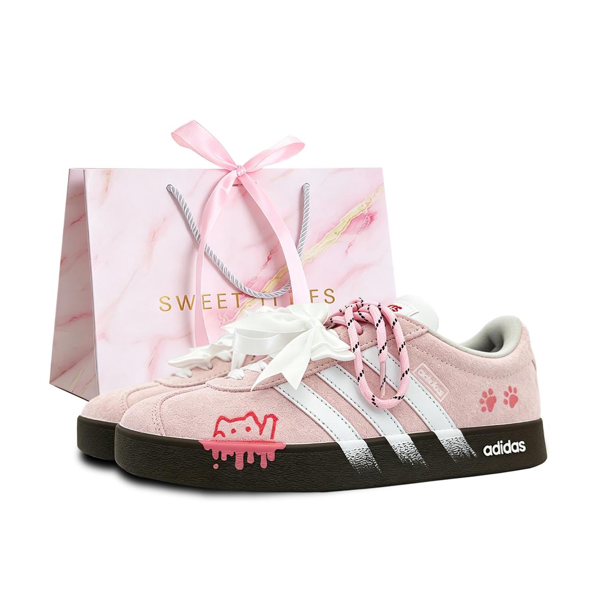 Adidas VL COURT 2.0 Lightweight Low top Skateboard Shoes Unisex Pink White HQ1802(Team417-BOX) 35⅔
Adidas VL COURT 2.0 Lightweight Low top Skateboard Shoes Unisex Pink White HQ1802(Team417-BOX) 35⅔