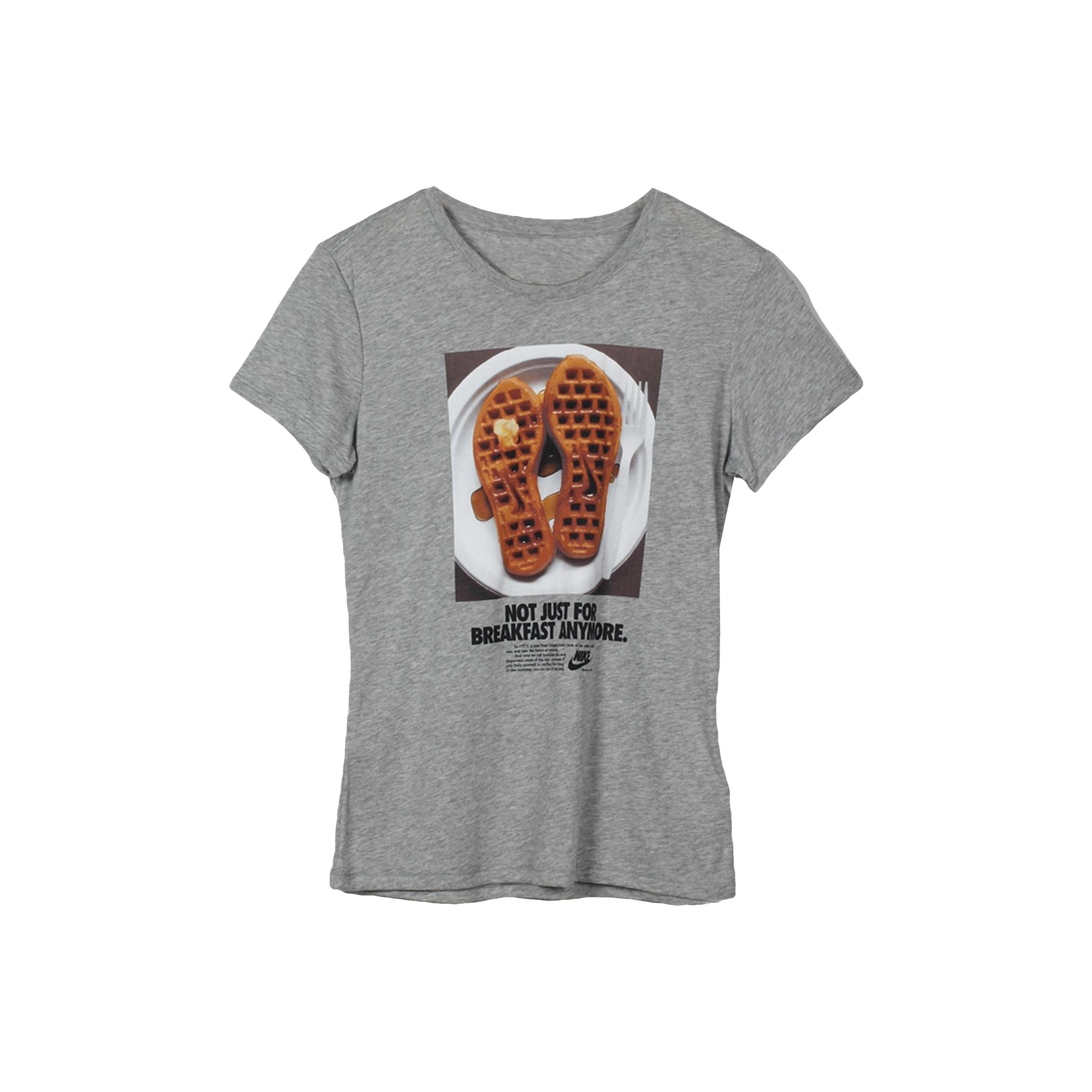 Nike Женская футболка с круглым вырезом, дышащая, с коротким рукавом, с принтом логотипа серии Waffle Time Lifestyle 619506-063 S
Nike Женская футболка с круглым вырезом, дышащая, с коротким рукавом, с принтом логотипа серии Waffle Time Lifestyle 619506-063 S